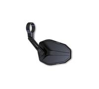 Specchio Contrappeso Manubrio Highsider Pro Victory-Slim-Corto-Nero 1 Pezzo
