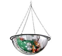 Specchio Convesso Acrilico da Appendere, Specchio di Sicurezza per Punti Ciechi, Specchio Stradale Visivo di 180° per Magazzini, Parcheggi, Scuole, Visione Chiara(70 * 70cm/28 * 28in)