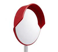 Specchio convesso in acrilico per angoli ciechi, regolabile, con ampio angolo di visuale, ideale per interni e vialetti(80cm)