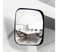 Specchio Convesso In Acrilico, Specchio Stradale, Staffa Regolabile Per Garage, Magazzino E Sorveglianza Interna O Esterna, Visione Chiara E Grandangolare, Rettangolare(20x24cm/8x9in)