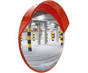 Specchio convesso - Modello B314P - Realizzato in policarbonato - Ideale per aree a scarsa visibilità - Interno/Esterno - Antipioggia - Visione da 4 m - 30 cm - Dicoal