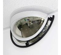 Specchio Convesso panoramico Half Dome, Specchio di Sicurezza Acrilico, Angolo di Visione a 180 Gradi, 1/4 Specchio sferico, Specchio Ad Angolo per Negozi o fabbriche(60cm)