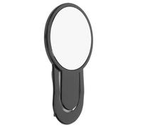 Specchio Convesso per Computer Clip, Nero, Plastico | Vista Posteriore senza Girarti, Formato Leggero e Salvaspazio, per Monitor e Laptop in Ufficio