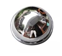 Specchio convesso rotondo acrilico, specchio di sicurezza for interni a cupola intera, diametro 24", angolo di visione di 360 gradi, installazione semplice, for corridoi di uffici