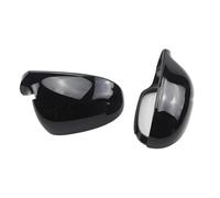 Specchio Coperchio Adatto for VW GOLF 5 6 Plus Jetta MK5 Passat B5. B6 Calotte di ricambio for specchietti retrovisori laterali in fibra carbonio(Black)
