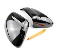 Specchio Coperchio Alloggiamento dello Specchio Copertura specchietto retrovisore laterale 2 pezzi di ricambio adatta per VW Passat B8 2015-2020 Arteon 2016-2020 3G0857537H 3G0857538H(Bright black)