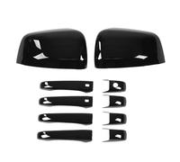 Specchio Coperchio Rivestimento for maniglia esterna della portiera, tappo for specchietto retrovisore di ricambio, adatto for Jeep Grand Cherokee WK2 WL 2011-2023