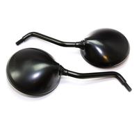 Specchio Coppia Nero Contrassegno E per Honda XRV 750 XRV750 Africa Twin RD07