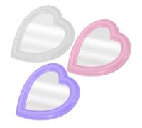 Specchio cosmetico a forma di cuore da appendere a parete, specchio da viaggio,