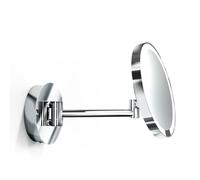 Decor Walther Just Look Plus Specchio luminoso da parete per trucco LED, cromo lucido - Ingrandire 7 volte