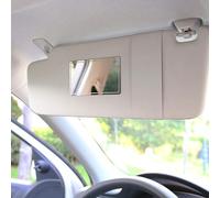 Specchio cosmetico universale per interni auto, specchio cosmetico portatile per visiera parasole e sedile posteriore dell'auto