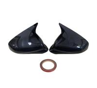 Specchio Custodia Per Seat Leon MK4 Per Cupra ST Copertura Specchietto Retrovisore Aggiungi Coppia Coperture Specchietto Retrovisore Laterali Calotte(Carbon Look-Add on)