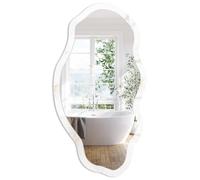 Specchio da Appendere 52x97 cm | L'eleganza del marmo | Forma di Nuvola