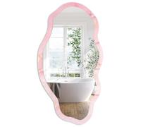 Specchio da Appendere 52x97 cm | Sogno rosa | Forma di Nuvola