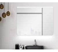 Specchio da bagno a LED Talos Case, 80 x 60 cm