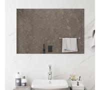 Specchio da bagno a LED, trasparente, 90 x 60 cm, vetro temperato | ESG 4 mm, 120 LED/m, CRI > 80, interruttore in linea, kit di montaggio incluso, senza cornice