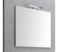 Specchio da Bagno con Lampada Led - : , CONFEZIONE: 1 pz., Misura: 52x68 cm senza Lampada LED