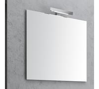 Specchio da Bagno con Lampada Led Varie Misure