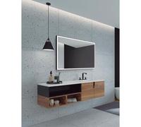 Specchio da bagno con luce LED Ledimex SUIZ010-120NG 120 x 80 cm