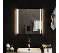 Specchio da Bagno con Luci LED 50x50 cm