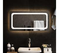 Specchio da Bagno con Luci LED 80x40 cm