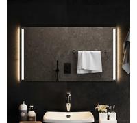 Specchio da Bagno con Luci LED 90x50 cm