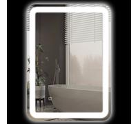 Specchio da bagno Homcom con luci a LED 50X70 cm 3 temperature di colore regolabili