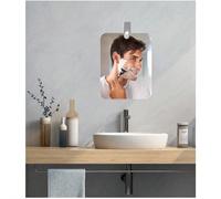 Specchio da bagno in PC acrilico antifog, specchio da toeletta per il bagno, specchio per la rasatura e la rifinitura della barba per uomo, specchio antifog, best seller Extra Large 20 cm x 30 cm - 1 