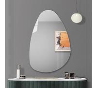 Specchio da bagno irregolare da parete senza cornice HD specchio da toeletta(60 * 90CM/23.6 * 35.4INCH)