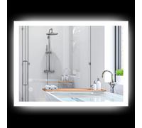 Specchio da bagno Kleankin con luci a LED 70X50 cm Luci retroilluminate antiappannamento