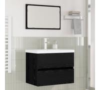 Specchio da bagno moderno con struttura in metallo e materiale in legno: design sottile per riflessi chiari, durevole ed elegante, ideale per il montaggio a parete in ambienti interni