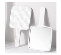 Specchio da barbiere con manico comodo, per tagliare i capelli e qualità da salone, perfetto per riflettere la parte posteriore della testa