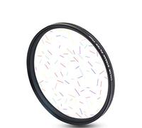 Specchio da disegno colorato Filtro obiettivo 77mm 82mm Star Ray Pellicola widescreen Filtro for effetti speciali Accessori for fotocamere Micro SLR (Color : 82mm)