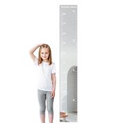 Specchio Da Metro Crescita Bambini, Height Growth Chart Mirrors, Metro Da Parete Per Bambini, Grafico Di Crescita Del Bambino In Acrilico Infrangibile, Grafico Di Crescita Speculare Del Puzzle