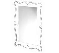 Specchio da muro 60xh90 cm spessore metacrilato 10 mm MAGICO rettangolare Argento Argento