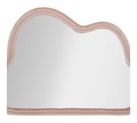 SPECCHIO DA MURO CLOUD VELLUTO ROSA