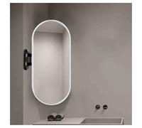 Specchio Da Parete Angolare Girevole, Specchio Retrattile E Pieghevole Di Vanità, Specchio Da Bagno Rotante A 360 °, Imaging Ad Alta Definizione, Tavolo Da Toeletta Da Bagno In Hotel(White,40x90cm)