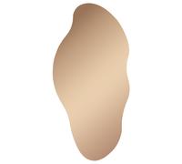 Specchio da parete con cornice 46 x 90 cm Marrone Assigny