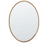 Specchio da parete con cornice in color oro 83x57 cm Ouvea