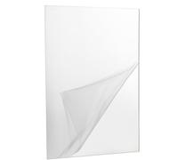 Specchio da parete in acrilico da parete, autoadesivo, infrangibile, per riparazione di piastrelle da ufficio, tavoli, soffitto, camera da letto, bordo, nastro di carta per esterni, giardino, armadio,