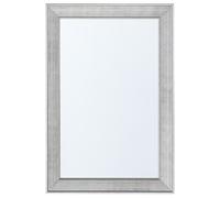 Specchio da parete in colore argento 61 x 91 cm Bubry