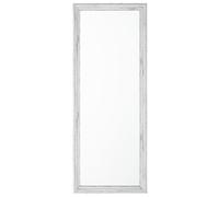 Specchio da parete in colore bianco 50 x 130 cm Benon