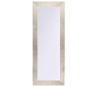 Specchio da Parete in Plastica Color Oro Elegante Moderno 50 x 130 cm