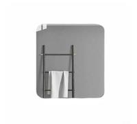 Specchio da parete irregolare senza cornice, per bagno e ingresso, materiale acrilico e vetro che fornisce una chiara riflessione e migliora il design degli interni della casa (40 x 40 cm)