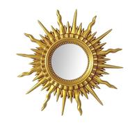 Specchio da Parete Oro Antico, Specchi Rotondi a Raggi di Sole Specchio da Ingresso Appeso per Il Bagno, la Camera da Letto, Il Soggiorno, Decorativo Vintage(70cm/28in)