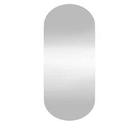 Specchio da parete ovale 40 x 90 cm in vetro soggiorno, camera da letto o corridoio, vetro di sicurezza stabile con riflessi chiari