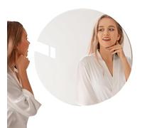 Specchio da parete per bagno, foglio di specchio acrilico | Specchio per il trucco da bagno HD senza cornice - Specchio adesivo per vanità bagno decorazione da parete impermeabile per bagno