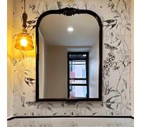Specchio da parete retrò, decorazione per ingresso per bagno e soggiorno, elegante arredamento per camino, design moderno, decorazione per la casa, elegante arte da parete