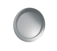 Specchio da parete tondo con decorazione sabbiata piccolo design moderno CIC-838