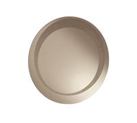 Specchio da parete tondo con decorazione sabbiata piccolo design moderno CIC-838
